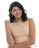 Continuous Cubes - Complete Look  - Paparazzi Accessories Bedazzle Me Pretty Mobile Fashion Boutique