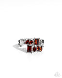 Continuous Wave - Brown Ring - Paparazzi Accessories Ring Bedazzle Me Pretty Mobile Fashion Boutique