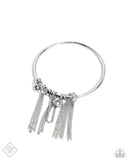 Copious Choice - Silver Bracelet - Paparazzi Accessories Bracelet Bedazzle Me Pretty Mobile Fashion Boutique