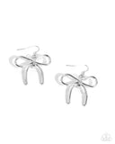 Coquette Chic - Silver Complete Look  - Paparazzi Accessories Bedazzle Me Pretty Mobile Fashion Boutique