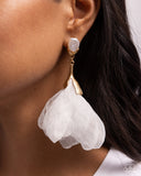 Corps de Ballet - Gold Post Earrings - Paparazzi Accessories Post Earrings Bedazzle Me Pretty Mobile Fashion Boutique