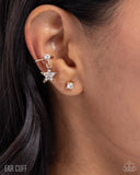 Cosmic Cool - Gold Post Earrings - Paparazzi Accessories Post Earrings Bedazzle Me Pretty Mobile Fashion Boutique