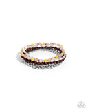 Could Have Been Me - Orange Bracelet - Paparazzi Accessories Bracelet Bedazzle Me Pretty Mobile Fashion Boutique