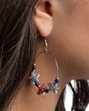 Country Countdown - Multi Earrings - Paparazzi Accessories Earrings Bedazzle Me Pretty Mobile Fashion Boutique