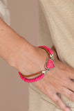 Country Sweetheart - Pink Complete Look - Paparazzi Accessories Necklace Bedazzle Me Pretty Mobile Fashion Boutique