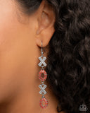 Courting Change - Red Complete Look  - Paparazzi Accessories Bedazzle Me Pretty Mobile Fashion Boutique