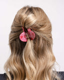 Courting Clip - Pink Hair Clip - Paparazzi Accessories Hair Clip Bedazzle Me Pretty Mobile Fashion Boutique