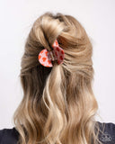 Courting Clip - Red Hair Clip - Paparazzi Accessories Hair Clip Bedazzle Me Pretty Mobile Fashion Boutique