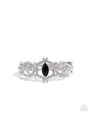 Courtly Coquette - Black Bracelet - Paparazzi Accessories Bracelet Bedazzle Me Pretty Mobile Fashion Boutique