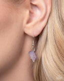Crescent Charm - Purple Complete Look  - Paparazzi Accessories Bedazzle Me Pretty Mobile Fashion Boutique