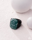 Crowd Pleasing Color - Green Ring - Paparazzi Accessories Ring Bedazzle Me Pretty Mobile Fashion Boutique