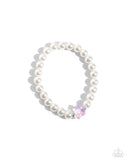 Cubed Charm - Purple Bracelet - Paparazzi Accessories Bracelet Bedazzle Me Pretty Mobile Fashion Boutique