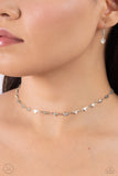 Cupid Catwalk - Silver Necklace - Paparazzi Accessories Necklace Bedazzle Me Pretty Mobile Fashion Boutique