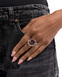 Cupid COUPLE - Pink Ring - Paparazzi Accessories Ring Bedazzle Me Pretty Mobile Fashion Boutique