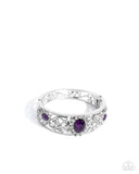 Curious Chic - Purple Bracelet - Paparazzi Accessories Bracelet Bedazzle Me Pretty Mobile Fashion Boutique