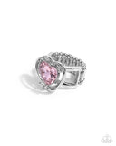 Cutie Chemistry - Pink Ring - Paparazzi Accessories Ring Bedazzle Me Pretty Mobile Fashion Boutique