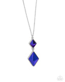 Daily Diamonds - Purple Necklace - Paparazzi Accessories Necklace Bedazzle Me Pretty Mobile Fashion Boutique