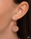 Dainty Development - Copper Necklace - Paparazzi Accessories Necklace Bedazzle Me Pretty Mobile Fashion Boutique