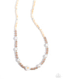 Daisy Deal - Brown Necklace - Paparazzi Accessories Necklace Bedazzle Me Pretty Mobile Fashion Boutique