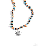 Dancing In The Sunlight - Black Necklace - Paparazzi Accessories Necklace Bedazzle Me Pretty Mobile Fashion Boutique