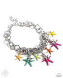 Dancing With The STARFISH - Multi Bracelet - Paparazzi Accessories Bracelet Bedazzle Me Pretty Mobile Fashion Boutique