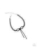 Dapper Delicacy - Black Complete Look  - Paparazzi Accessories Bedazzle Me Pretty Mobile Fashion Boutique