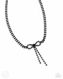 Dapper Delicacy - Black Complete Look  - Paparazzi Accessories Bedazzle Me Pretty Mobile Fashion Boutique