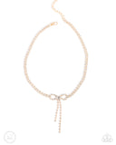 Dapper Delicacy - Gold Complete Look  - Paparazzi Accessories Bedazzle Me Pretty Mobile Fashion Boutique