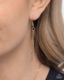 Darling Dachshund - Gold Necklace - Paparazzi Accessories Necklace Bedazzle Me Pretty Mobile Fashion Boutique
