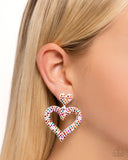 Dazzling Deed - Multi Post Earrings - Paparazzi Accessories Post Earrings Bedazzle Me Pretty Mobile Fashion Boutique