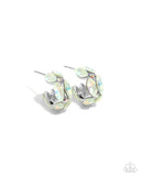 Dazzling Destiny - Green Earrings - Paparazzi Accessories Earrings Bedazzle Me Pretty Mobile Fashion Boutique