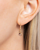 Debutante Delight - Brown Necklace - Paparazzi Accessories Necklace Bedazzle Me Pretty Mobile Fashion Boutique