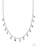 Decadent Diamonds - Multi Necklace - Paparazzi Accessories Necklace Bedazzle Me Pretty Mobile Fashion Boutique