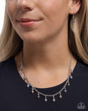 Decadent Diamonds - Multi Necklace - Paparazzi Accessories Necklace Bedazzle Me Pretty Mobile Fashion Boutique