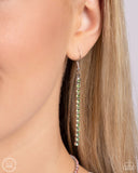 Dedicated Duo - Green Necklace - Paparazzi Accessories Necklace Bedazzle Me Pretty Mobile Fashion Boutique
