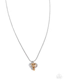 Delightful Dog - Silver Necklace - Paparazzi Accessories Necklace Bedazzle Me Pretty Mobile Fashion Boutique
