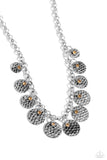 Delightfully Dappled - Brown Necklace - Paparazzi Accessories Necklace Bedazzle Me Pretty Mobile Fashion Boutique