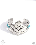 Desert Drill - Blue Bracelet - Paparazzi Accessories Bracelet Bedazzle Me Pretty Mobile Fashion Boutique