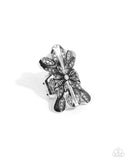 Different Dazzle - Silver Ring - Paparazzi Accessories Ring Bedazzle Me Pretty Mobile Fashion Boutique