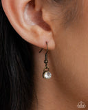 Digging Deep - Brass Complete Look  - Paparazzi Accessories Bedazzle Me Pretty Mobile Fashion Boutique