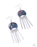 Disc Destiny - Multi Earrings - Paparazzi Accessories Earrings Bedazzle Me Pretty Mobile Fashion Boutique