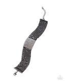 Disco Dame - Black Bracelet - Paparazzi Accessories Bracelet Bedazzle Me Pretty Mobile Fashion Boutique