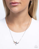 Dragonfly Deed - Multi Necklace - Paparazzi Accessories Necklace Bedazzle Me Pretty Mobile Fashion Boutique