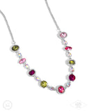 Dramatic Debut - Multi Necklace - Paparazzi Accessories Necklace Bedazzle Me Pretty Mobile Fashion Boutique