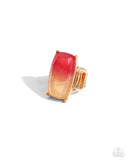 Dramatic Duo - Pink Ring - Paparazzi Accessories Ring Bedazzle Me Pretty Mobile Fashion Boutique