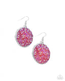 Dreamy Druzies - Pink Complete Look  - Paparazzi Accessories Bedazzle Me Pretty Mobile Fashion Boutique