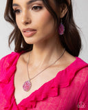 Dreamy Druzies - Pink Complete Look  - Paparazzi Accessories Bedazzle Me Pretty Mobile Fashion Boutique