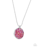 Dreamy Druzies - Pink Complete Look  - Paparazzi Accessories Bedazzle Me Pretty Mobile Fashion Boutique