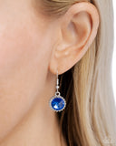 Dripping in Dazzle - Blue Necklace - Paparazzi Accessories Necklace Bedazzle Me Pretty Mobile Fashion Boutique