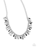 Dripping in Drama - Black Necklace - Paparazzi Accessories Necklace Bedazzle Me Pretty Mobile Fashion Boutique